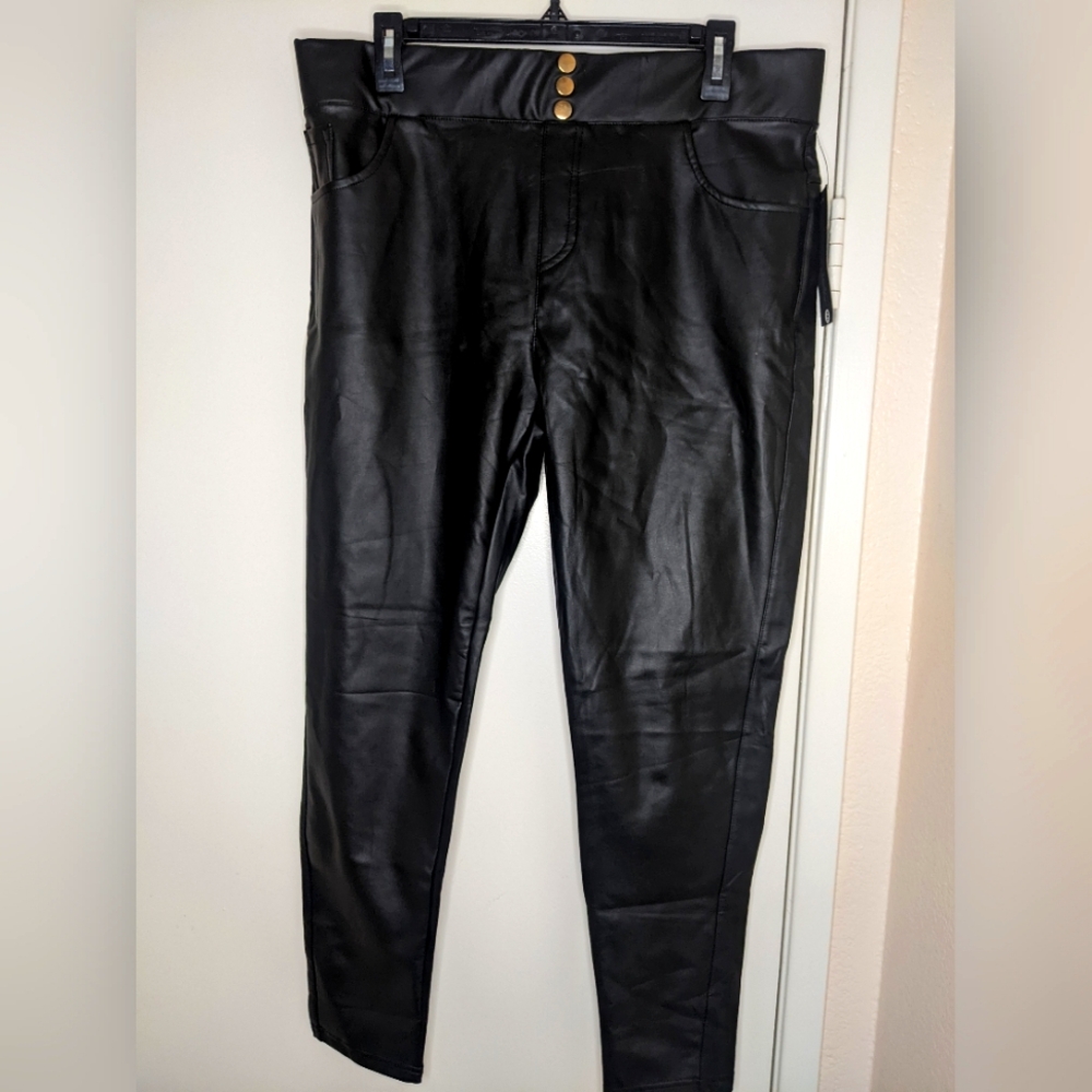 Faux Leather Leggings